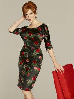 CHRISTINA HENDRICKS at Mad Men Season 5 Promo Shoot